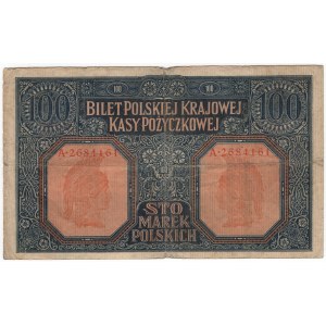 Polska, 100 marek polskich 1916, Generał, seria A