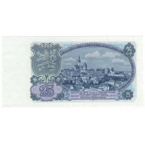 Czechosłowacja, 25 korun 1953
