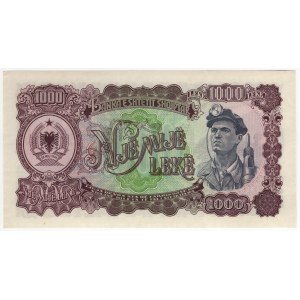 Albania, 1000 leke 1957