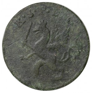 Pomorze, Gustaw III Adolf, 3 fenigi 1776, Strzałów - bardzo rzadki rocznik