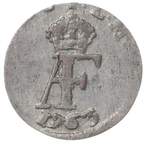 Pomerania, Reign of Sweden, Adolf Frederick, 1/48th of the Arrow thaler 1763 IDL