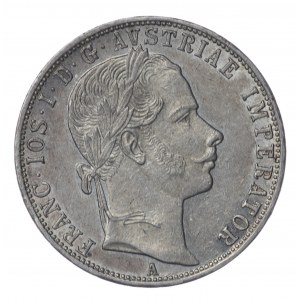 Austria, 1 florin Vienna 1860 A