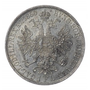 Austria, 1 florin Vienna 1860 A
