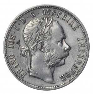 Austria, 1 floren 1883