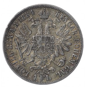Österreich, 1 Gulden 1884