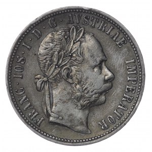 Austria, 1 florin 1888
