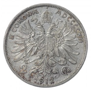 Austria, 2 korony 1912