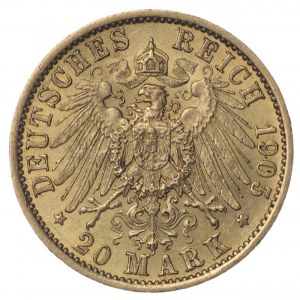 Niemcy, Prusy, 20 marek 1905 A