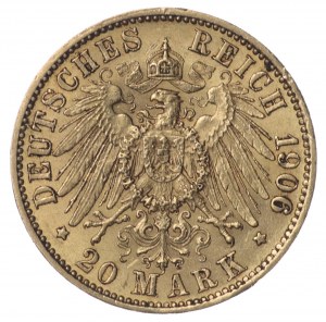 Niemcy, Prusy, 20 marek 1906 A