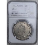 Austria, 1/2 talara 1815