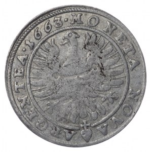 Śląsk, Ludwik IV legnicki, 15 krajcarów 1663, Brzeg
