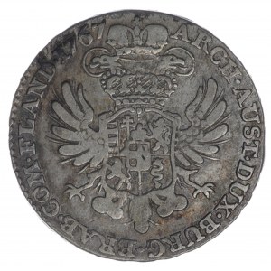 Austria, Netherlands, Maria Theresa, 1/2 thaler 1767