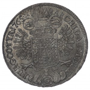Austria, Burgau, Maria Teresa, 1 talar 1765 G - rzadsze