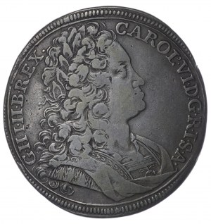 Austria, Karol VI, 1 talar 1723, Praga - rzadki