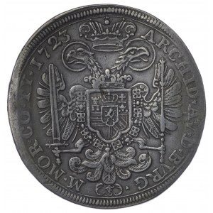 Austria, Charles VI, 1 thaler 1723, Prague - rare
