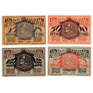 Węgorzewo (Angerburg), set of 4 pieces