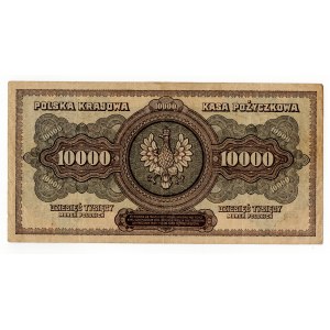 Polska, 10 000 marek polskich 1922, seria K