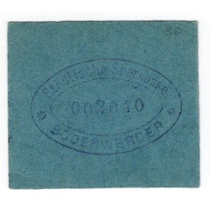 Allemagne, Bodenwerder, 25 Pfennige