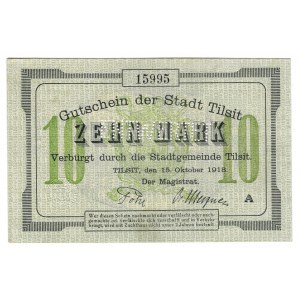 Tilsit, 10 Mark 1918