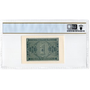 Poland, 1 zloty 1941, BD Series