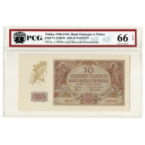 Poland, 10 zloty 1940, L series