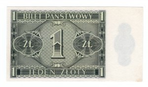 Poland, 1 zloty 1938, IK series