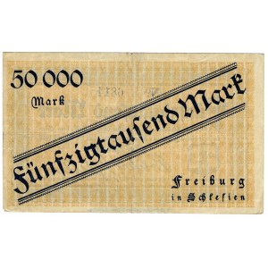 Świebodzice (Freiburg), 50.000 Mark 1923