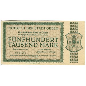 Guben (Gubin), 5,000 marks 1923