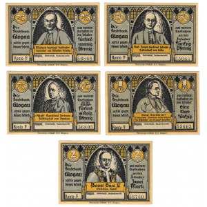 Glogow (Glogau), set of 5 pieces