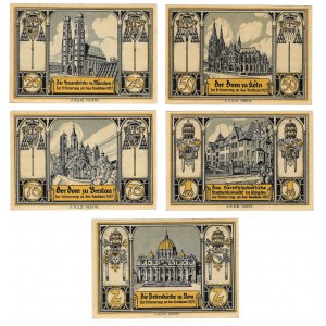 Glogow (Glogau), set of 5 pieces