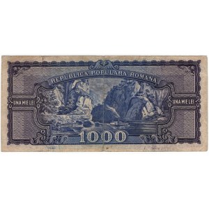 Romania, 1,000 lei 1950