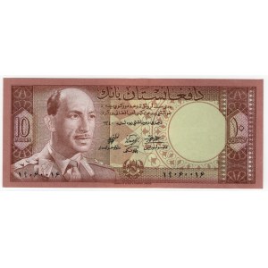 Afganistan, 10 afghanis 1961