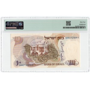Izrael, 10 lirot 1968