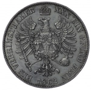 Germany, thaler (Vereinstaler), 1862 A, Berlin