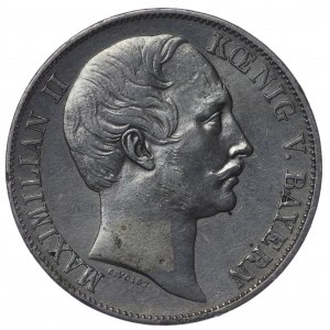 Germany, Bavaria, Maximilian II, thaler 1860, Munich