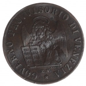 Włochy, Wenecja, 1 centesimo 1849
