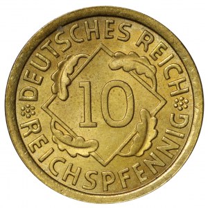 Germany, 10 fenig 1929 A