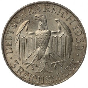 Niemcy, 3 marki 1930 A