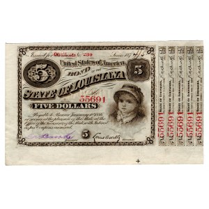 Stany Zjednoczone Ameryki, 5 dolarów 1886 - Baby Bond