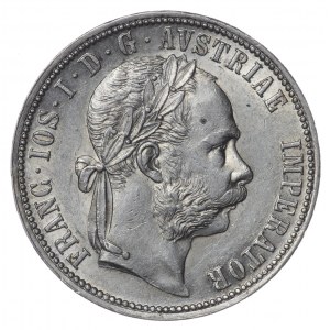 Austria, 1 florin 1884