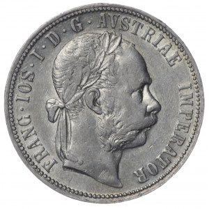 Austria, 1 floren 1883