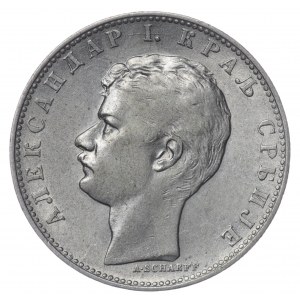 Serbia, 1 dinar 1897