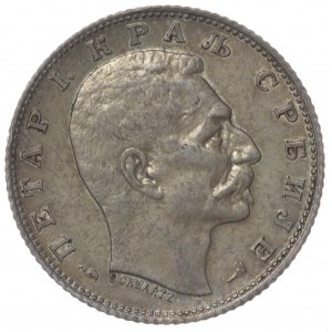 Serbia, 1 dinar 1915