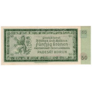 Protektorát Čechy a Morava, 50 korún 1940
