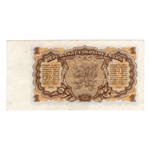 Czechoslovakia, 1 koruna 1953
