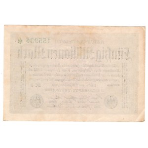 Allemagne, 50 millions de marks 1923
