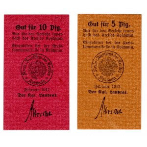Kozmin (Koschmin) - set of 2 pieces