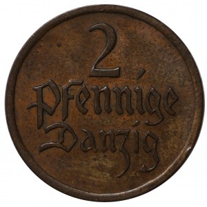 Gdańsk, 2 fenigi 1926