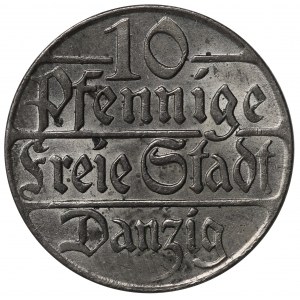 Gdańsk, 10 fenigów 1923