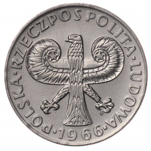 Polska, PRL, 10 złotych 1966, Mała Kolumna Zygmunta, Warszawa.